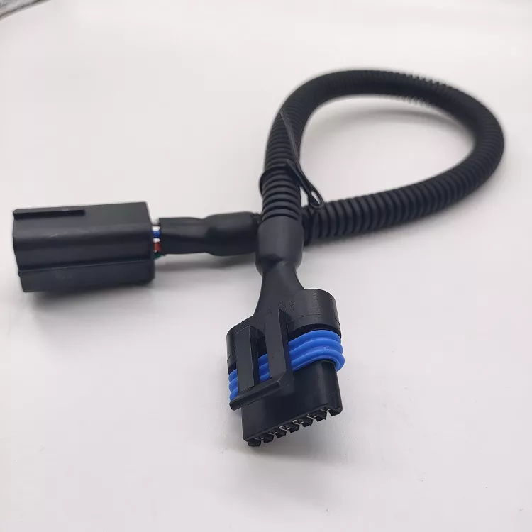 Car accelerator pedal wiring harness